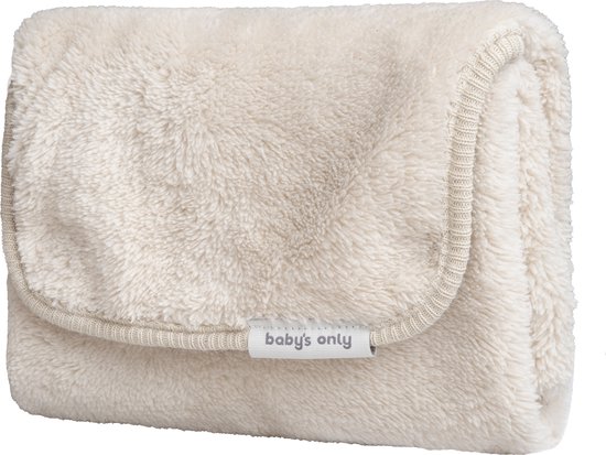 Baby's Only Verschoonmatje Cozy - Verschoningsmatje voor onderweg - Warm Linen - Inclusief opbergzakje van Baby's Only