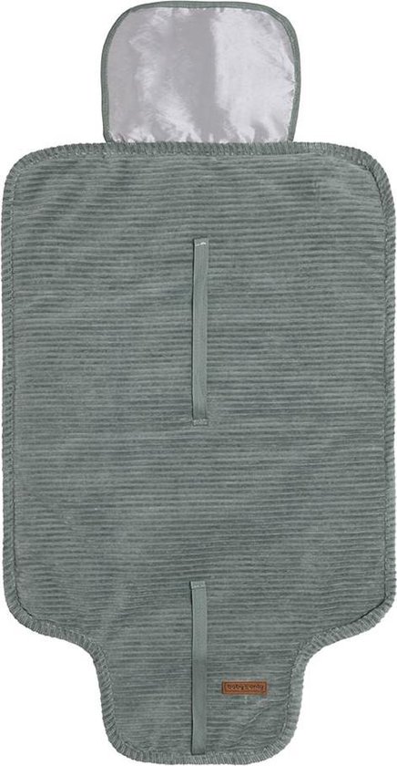 Baby's Only Verschoonmatje Sense - Verschoningsmatje voor onderweg - Zeegroen - Inclusief opbergzakje van Baby's Only