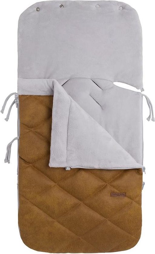 Baby's Only Voetenzak autostoel 0+ Rock - Oker - Geschikt voor drie- en vijfpuntsgordel van Baby's Only