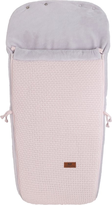 Baby's Only Voetenzak buggy - Buggyzak Robust - Classic Roze - Geschikt voor 3-puntsgordel van Merkloos