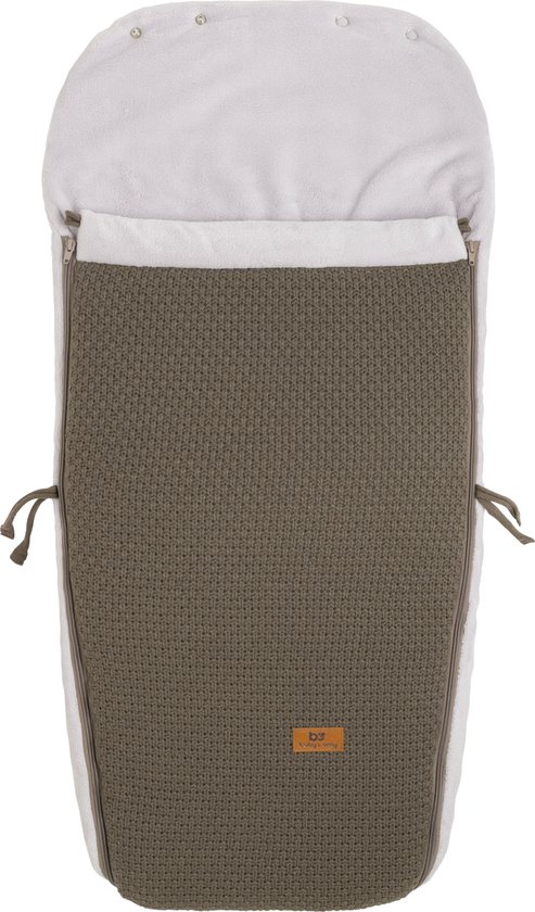 Baby's Only Voetenzak buggy - Buggyzak Robust - Taupe - Geschikt voor 3-puntsgordel van Baby's Only