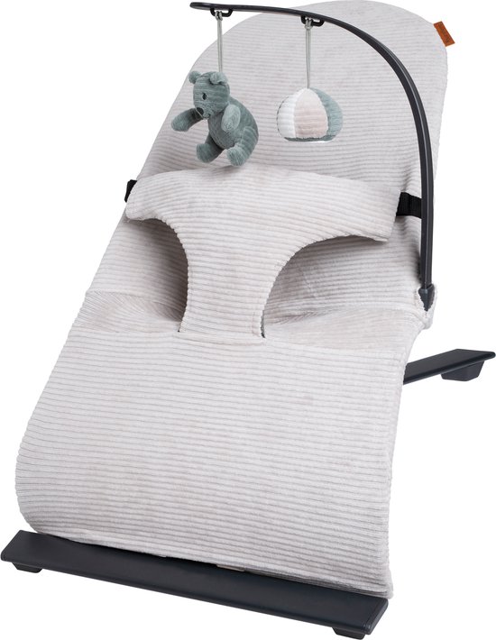 Baby's Only Wipstoelhoes Sense - Kiezelgrijs - Geschikt voor BabyBjörn wipstoel - Mimi wipstoel - Q-Bouncer van Baby's Only