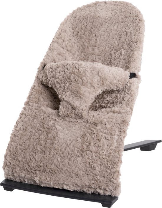 Baby's Only Wipstoelhoes Snow - Beschermingshoes voor wipstoel - Hoes wipstoel - Taupe - Geschikt voor BabyBjörn wipstoel - Mimi wipstoel - Q-Bouncer van Baby's Only