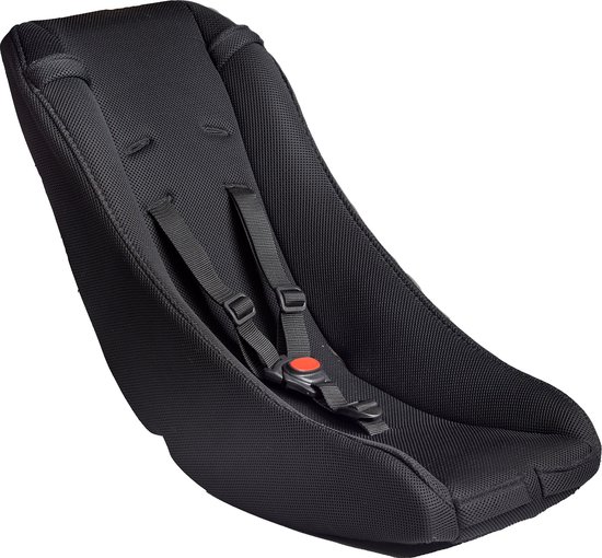 Babyschaal voor uw bakfiets/fietskar Melia Comfort 4S geschikt voor baby's van 0 tot 9 maanden - zwart van Melia