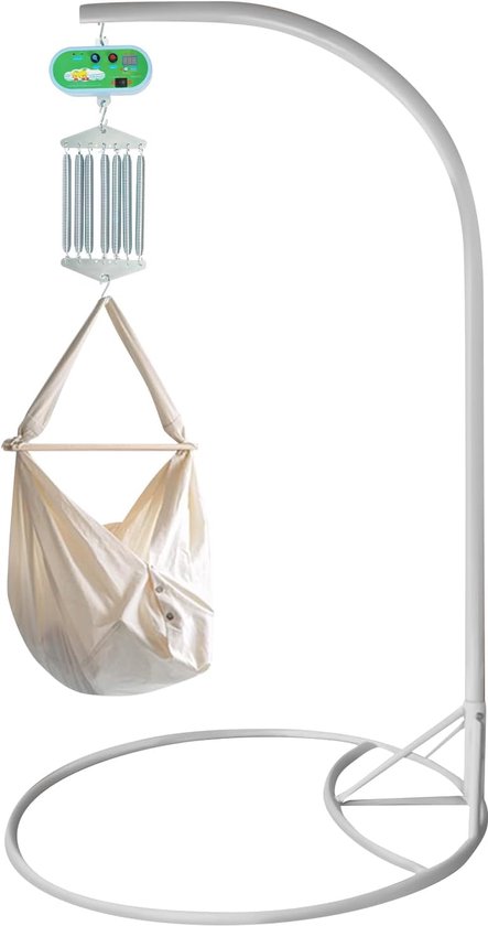 Babyschommel Controller - Elektrische wieg - Baby kalmeren - Instelbare snelheid - Tot 20 kg - Wit