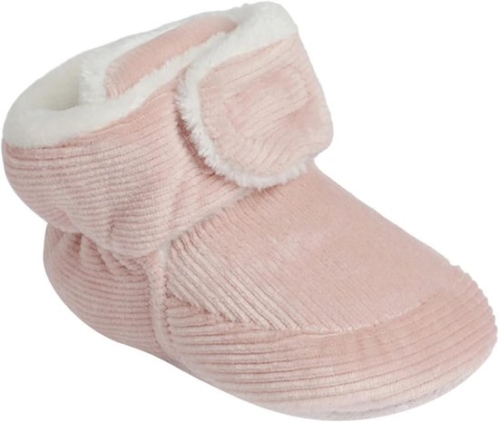 Babyslofjes Baby Laarsjes - Peutersokken Wanten - Eerste Stapjes Binnen - Zachte Fleece Voering - 0-18 Maanden - Grijs