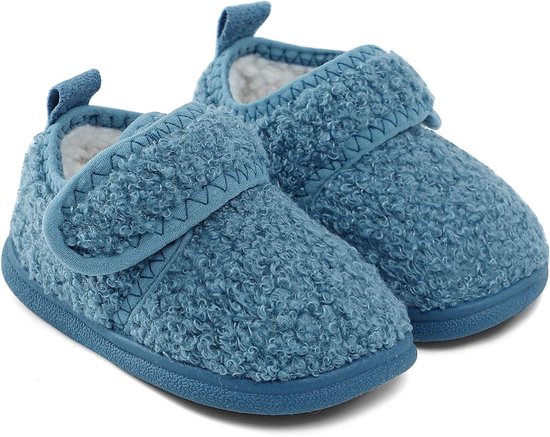 Babyslofjes - Kinderschoenen - Binnen en buiten - Warme voering - 1-5 jaar - Meerdere kleuren van Merkloos