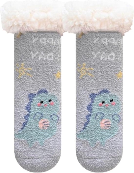Babyslofjes Sokken - Warme Fleece - Comfort Thuis - Zachte Binnenvoering - Unisex Baby - Meerdere Kleuren