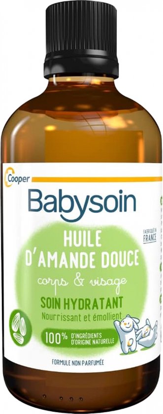 Babysoin Zoete Amandelolie 100 ml van Merkloos