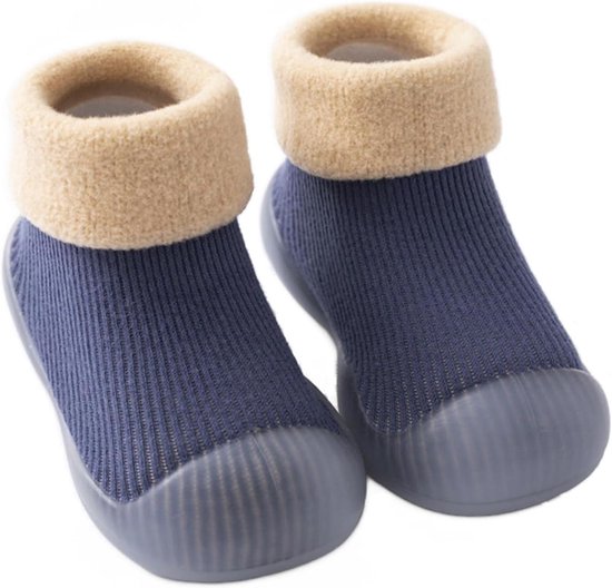 Babysokken Schoenen - Peuterschoentjes - Eerste Stapjes - Antislip Zool - 9-12 Maanden - Meerdere Kleuren