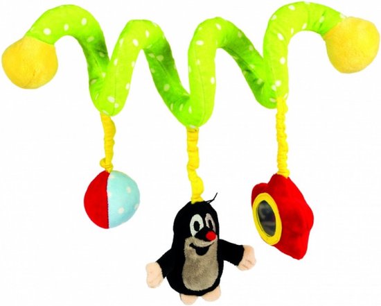 Babyspiraal Kinderwagenhanger de kleine mol Little Mole van Tiamo
