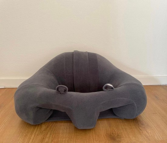 Babystoeltje grijs, baby zitje, zitkussen, zitjes voor babies van 4 t/m 18 maanden van FreeON