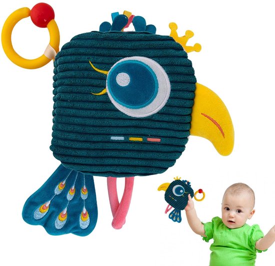 Babystofboekjes - Educatief en leerboek voor pasgeborenen en peuters, speelgoedstofboekjes, zachte stofboekjes voor baby's, interactief prentenboek, babyspeelgoed van Vtech