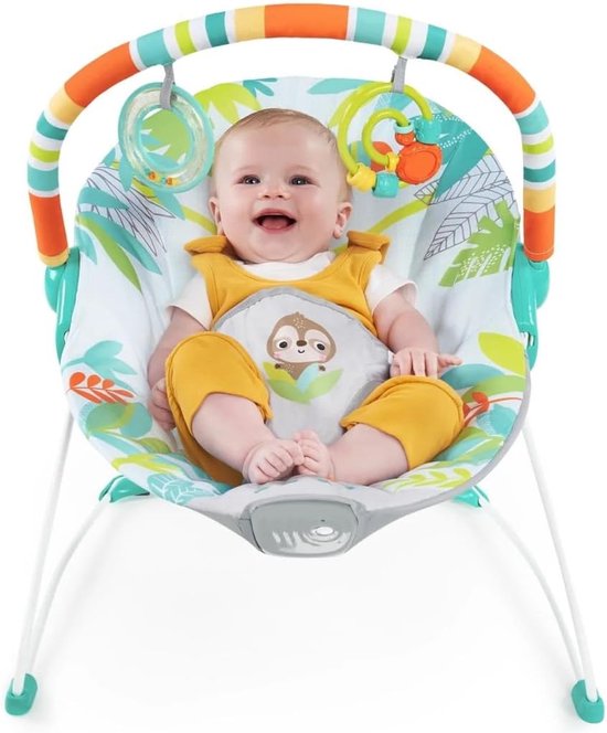 Babywip, Safari Fun met rustgevende Toucan multicolor van Bright Starts