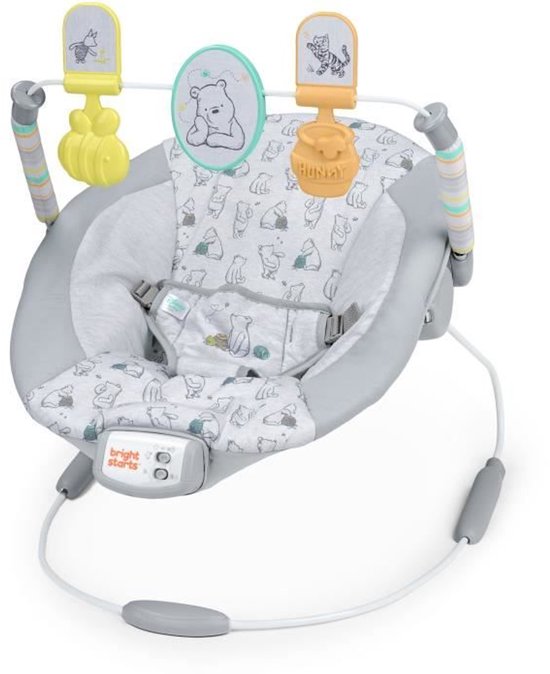 Babywipstoel - DISNEY BABY - WINNIE THE POOH - Boog met afneembare educatieve speeltjes - Verstelbaar van 0 tot 6 maanden van Disney Baby