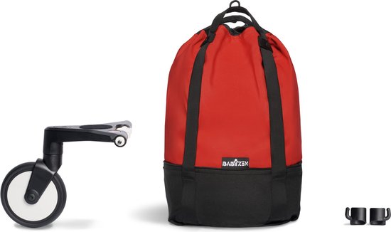 BABYZEN™ YOYO bag - Kleur: Red van BABYZEN™