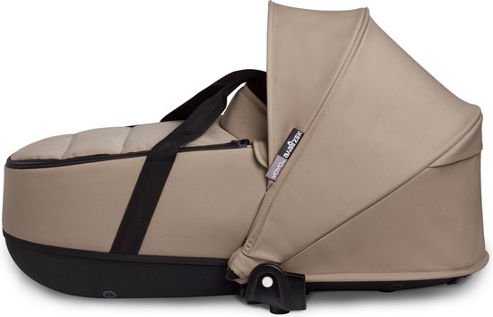 Babyzen YOYO Reiswieg, Taupe - De reiswieg bevat een dikke dubbel matras, ventilerend kuipje & zonnekap - Vereist een YOYO2 frame (apart verkrijgbaar) van BABYZEN™
