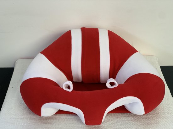 Babyzitje Roux/Rood-Wit - Babystoeltjes, baby zitje, zitkussen, baby zitten, Baby Born, Baby gift, Kraamcadeau, Cadeau, zitjes voor babys van 3 t/m 18 maanden van Little World
