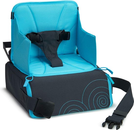 Babyzitverhoging, hoge reisstoel voor baby's en peuters, stoelverhoging veranderbaar in draagbare draagtas of luiertas, voor jongens en meisjes van Lupantte