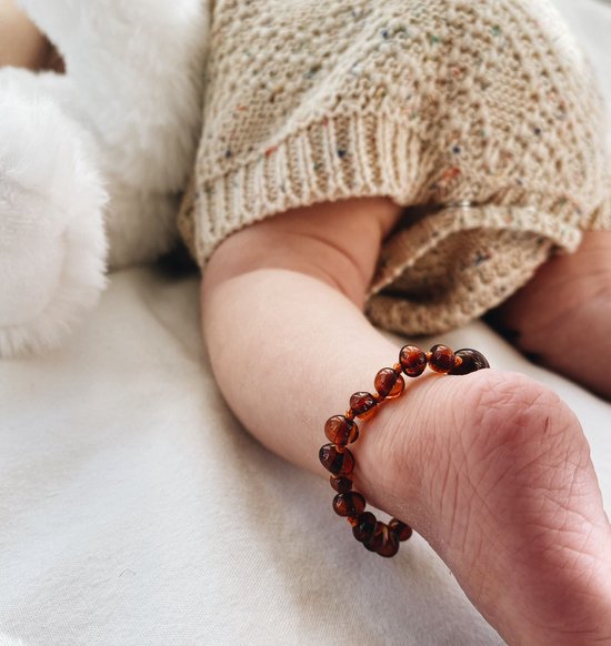 Babyzus Barnsteen - Newborn - Babysieraden - Doorkomende tandjes - Krampjes van Merkloos