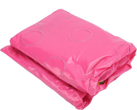 Babyzwembad Opblaasbaar - Kinderbadje Zacht - Waterpret Buiten - Zachte Bescherming - 120 cm - Zachtroze
