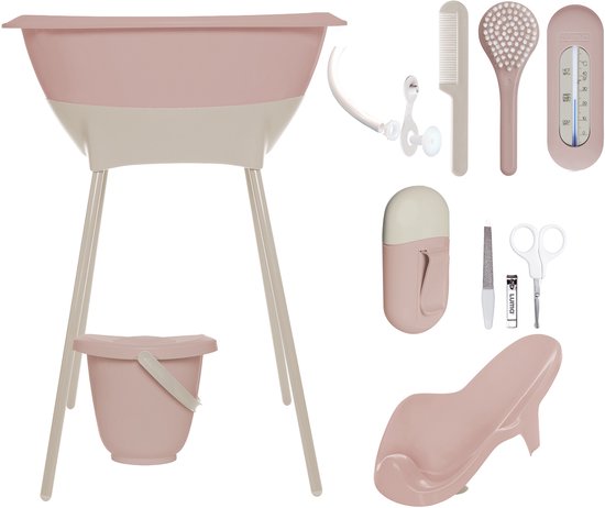 Bad -en verzorgingsset LUMA Blush Pink van Merkloos