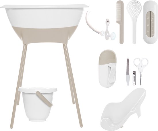 Bad -en verzorgingsset LUMA Wit van LUMA