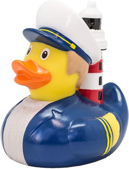 Bad Speelgoed Eend - Drijvend Figuur - Baden en Spelen - BPA-vrij Materiaal - 9 cm Hoog