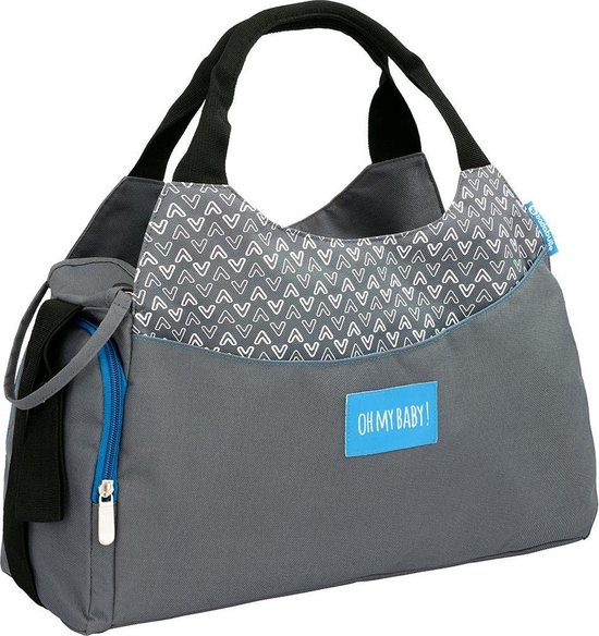 Badabulle Verzorgingstas Multipocket Grey van Badabulle
