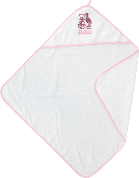 Badcape meisje met kussend paar van Funnies.