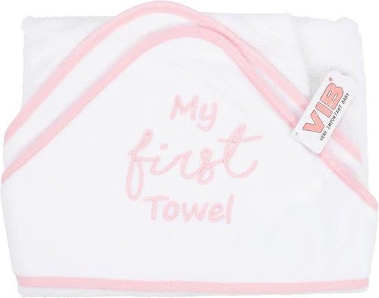 BADCAPE MY FIRST TOWEL WIT+ROZE VIB van Jollein