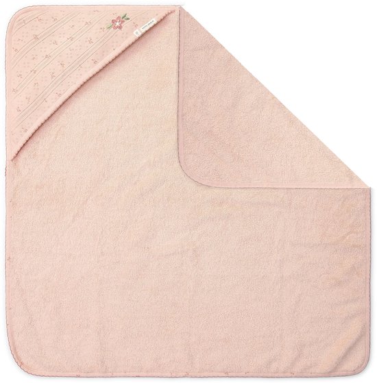 Badcape - Roze - 100 x 100 - Essentials van Merkloos