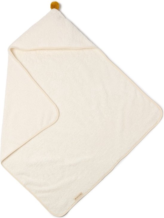Badcape So Cute 73x73cm natural Nobodinoz van Nobodinoz