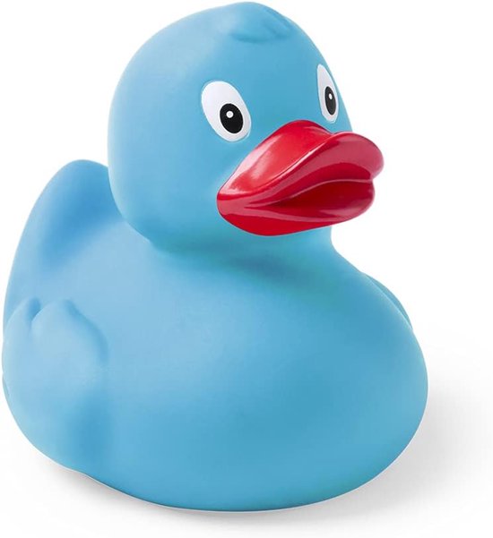 Badeend - Mini eendjes - Baby badplezier - Water en vuilafstotend - 84 x 77 x 7 cm - Blauw