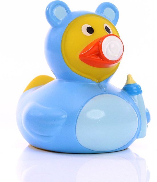 Badeendje - baby - jongen - uniek van Bade