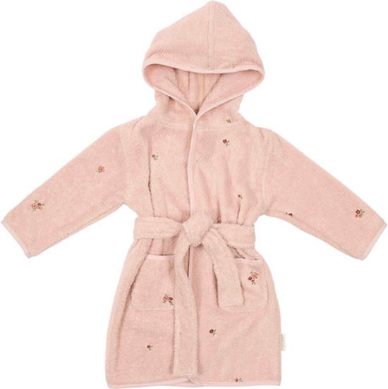 Badjas - Roze - Fairy Garden-74/80 van FEETJE