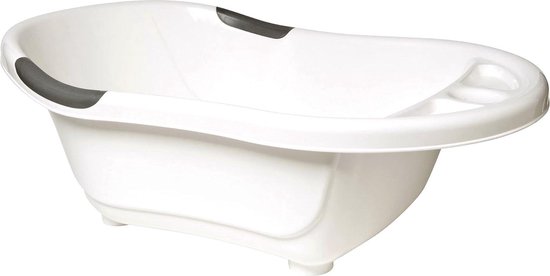 Badkuip met sluitgat - antislip handgrepen - wit van Drive Medical