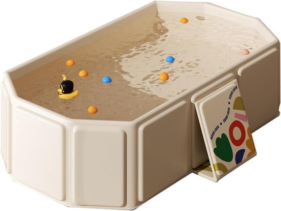 Badkuip - Opvouwbaar Babybadje - Ruimtebesparend Ontwerp - Draagbaar Voor Reizen - Compact Formaat - 1 Stuk - Voor Infant Tot Peuter