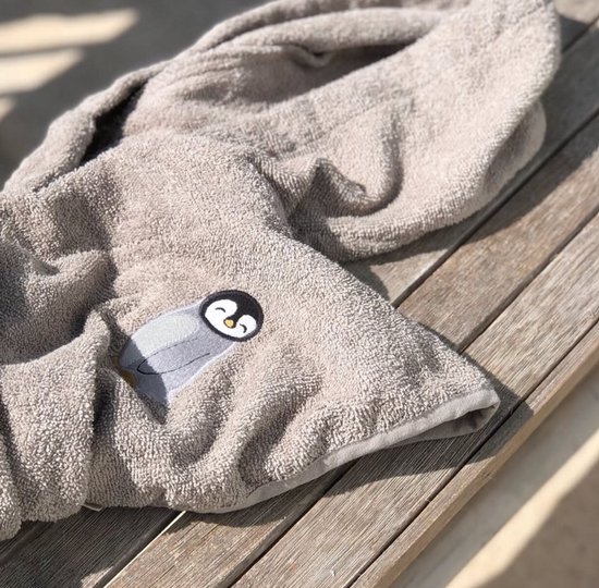 Badponcho 50x50 - Pinguïn