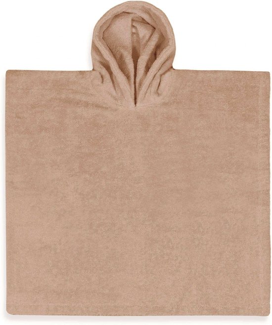 Badponcho Pinkstone | speciaal voor baby's | na het zwemmen | na het douchen | 100% zuivere katoen | poncho | bad van Tuby.