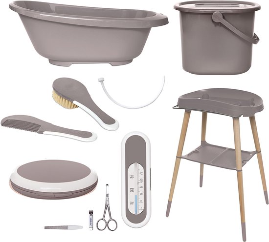 Badset 7 delig Sense Chalk Brown van Merkloos