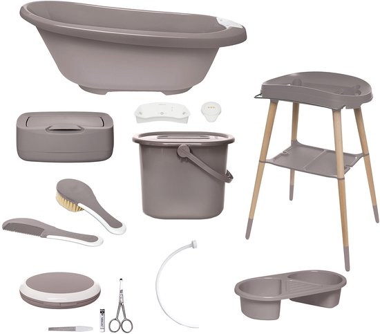 Badset 8 delig Sense Edition Chalk Brown van Sealskin