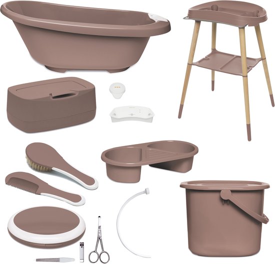 Badset 8 delig Sense Edition Mocha Mousse van Merkloos