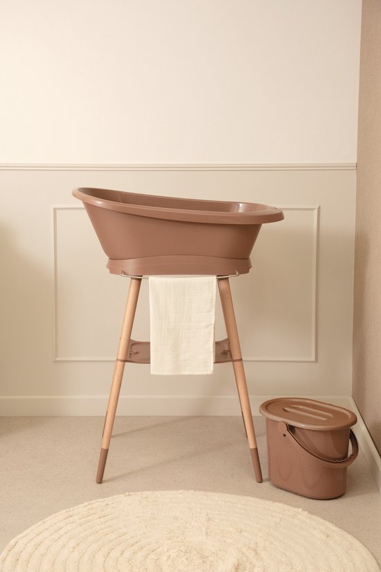 Badset basis + Digitale thermometer Mocha Mousse van Bebe Jou