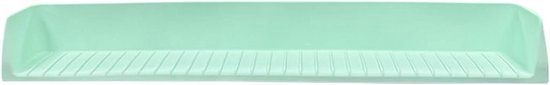 Badspatbescherming - Badkuip plank - Kinderen badderen - Met speelgoedrek - 80 cm - Groen