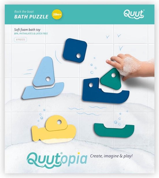 Badspeelgoed badpuzzel Rock the boat - Quutopia van Quutopia