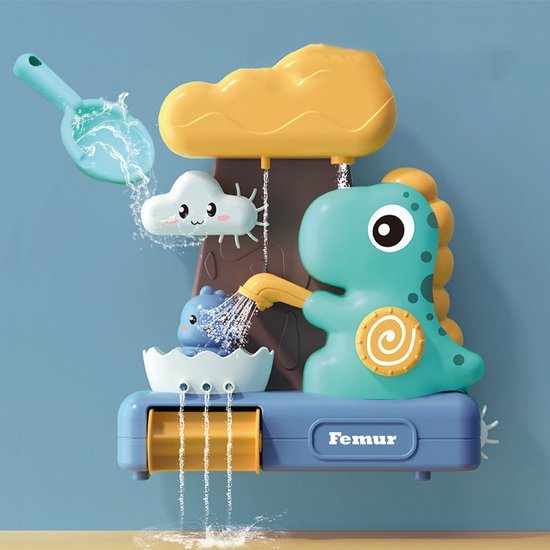 Badspeelgoed – Badspeeltje – Speelgoed voor in Bad – DINO - Baby Cadeau – Water - Kraam Cadeau – Baby Speelgoed – Peuter Speelgoed