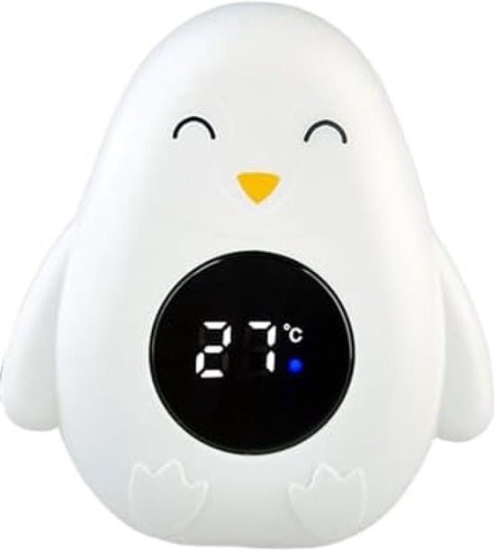 Badthermometer Baby: Badthermometer In Pinguïnvorm, Veiligheid Baby Badthermometer Precies Waterthermometer Voor Kinderen Badkamer, Digitale Thermometer Voor Bad van HappyMakers