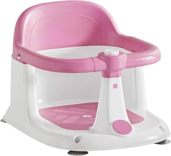Badzitje Baby - Zithulp Bad - Veilig Baden - Antislip Zuignappen - 178 cm - Roze