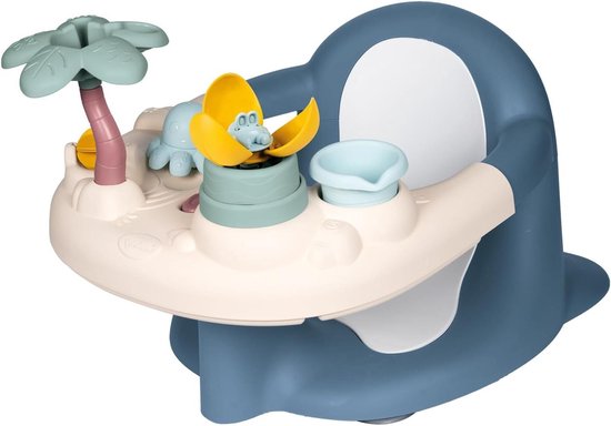 Badzitje Baby - Zitje Bad - Veilig Baden - Met Speelblad - Vanaf 6 Maanden - Blauw